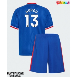 Manchester United Patrick Dorgu #13 Dětské Venkovní dres komplet 2026-27 Krátký Rukáv (+ trenýrky)